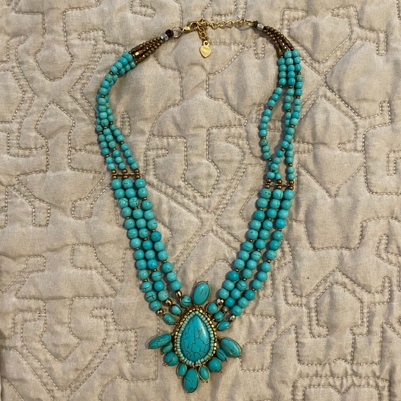 SOLD Turquoise Necklace - Picture 2 of 2